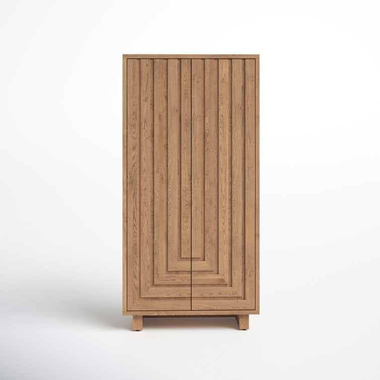 Sumie Solid Wood Armoire