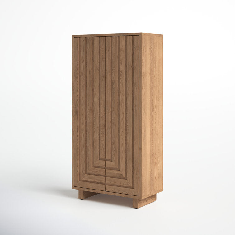 Sumie Solid Wood Armoire