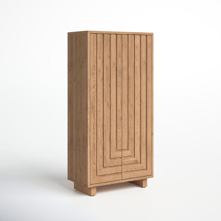 Sumie Solid Wood Armoire